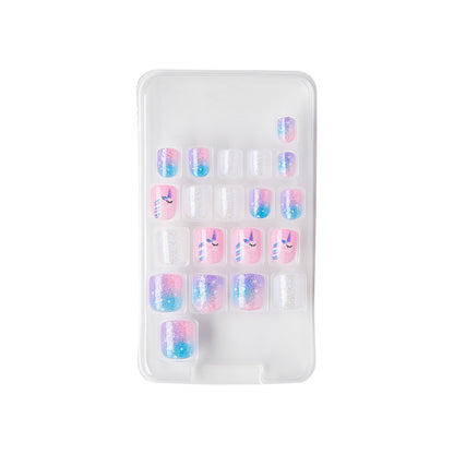 Kiss Gold Finger Little Diva Sticker Nails – Fantasy Dream
