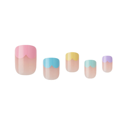 Kiss Gold Finger Little Diva Sticker Nails – Palette