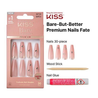 KISS Bare but Better Premium Nails
