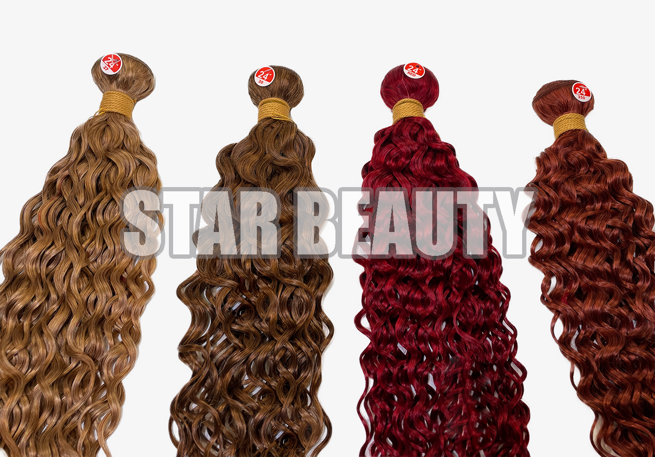 BOMB HAIR Single Bundle - Water Wave (10"- 24")