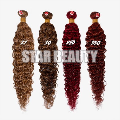 BOMB HAIR Single Bundle - Water Wave (10"- 24")