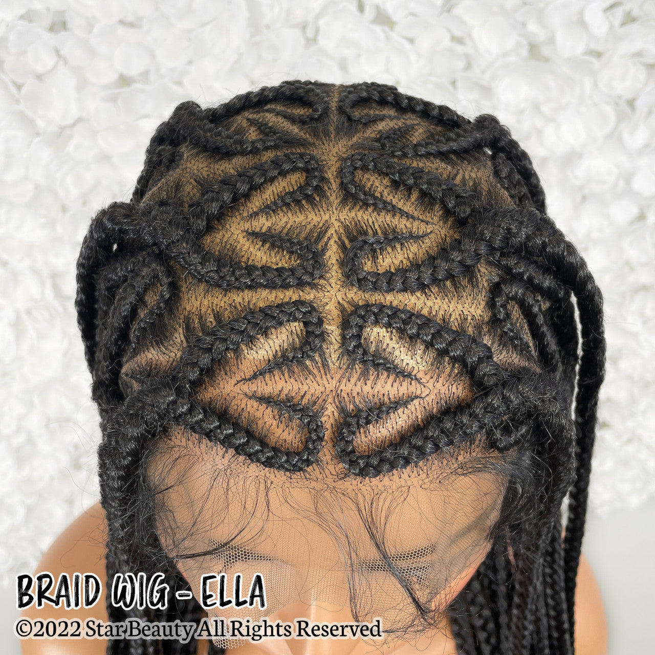 LA FLARE Full Braid Wig - ELLA