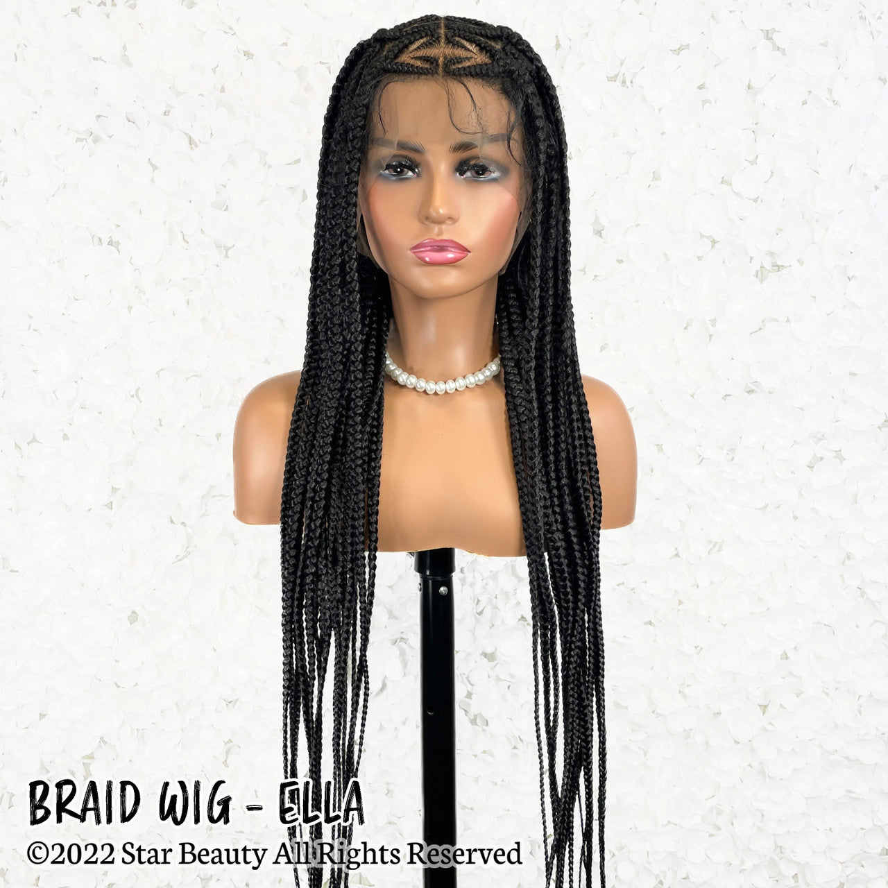 LA FLARE Full Braid Wig - ELLA