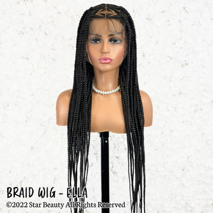 LA FLARE Full Braid Wig - ELLA