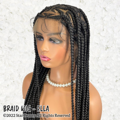 LA FLARE Full Braid Wig - ELLA