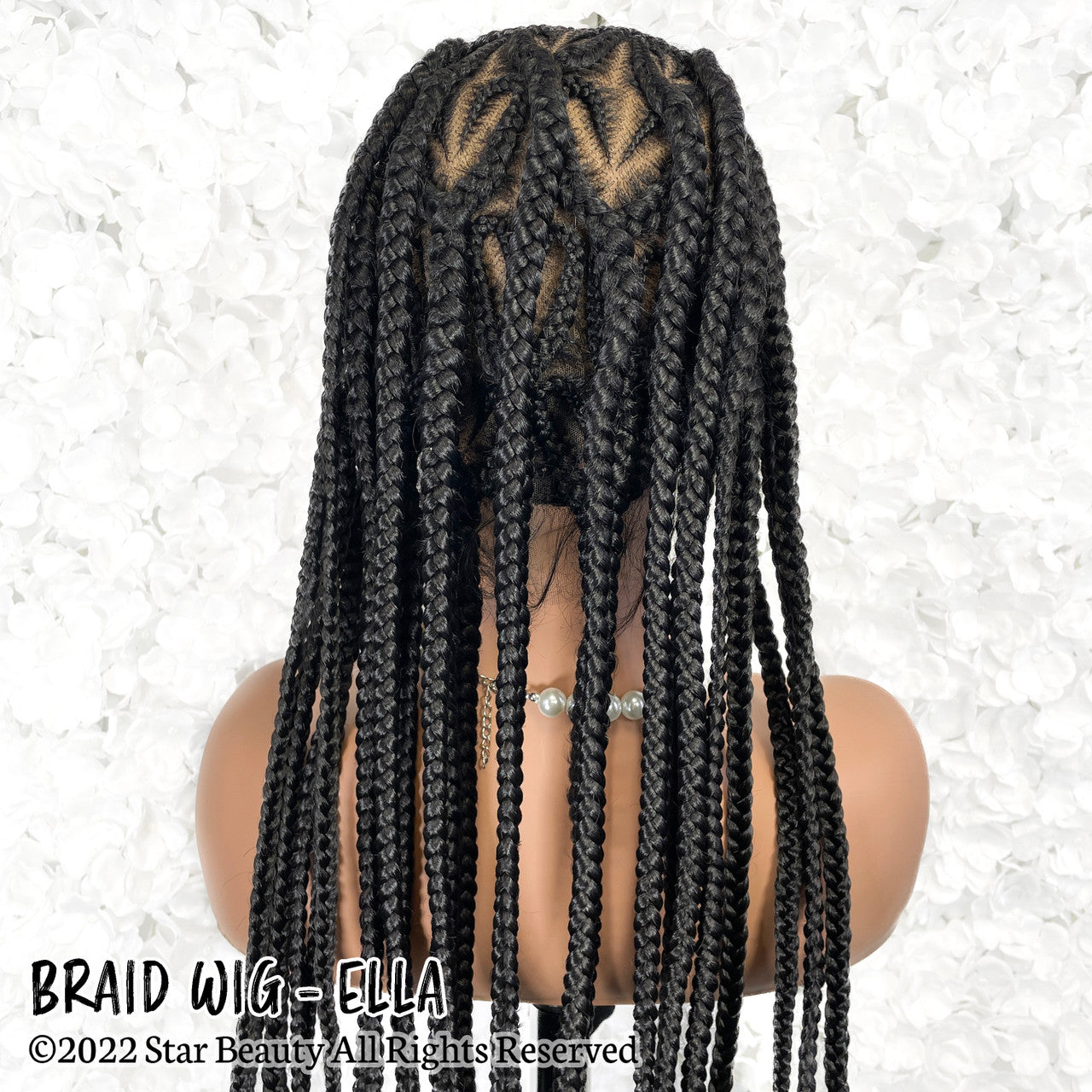 LA FLARE Full Braid Wig - ELLA