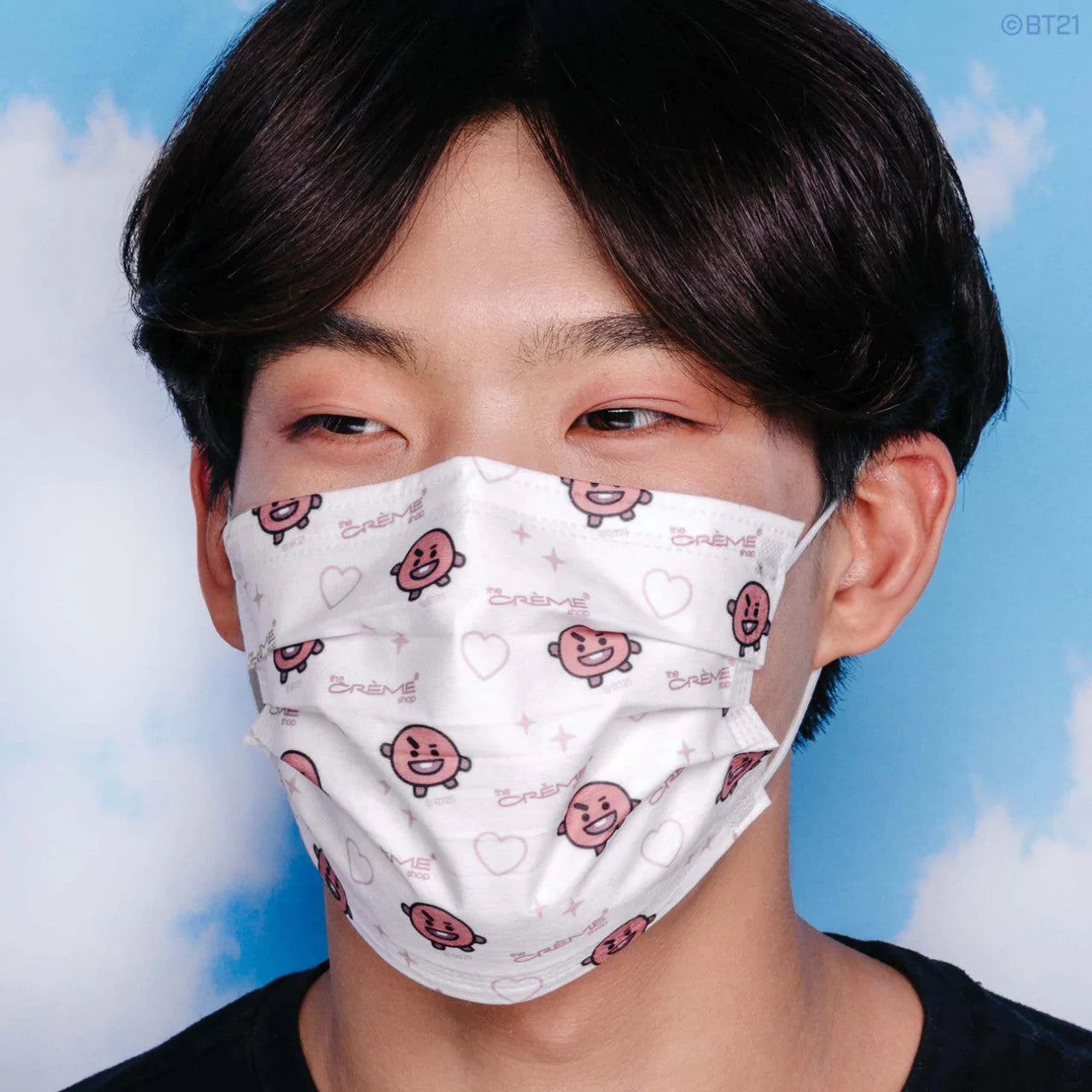 THE CREME SHOP BT21 3-Ply Disposable Protective Face Masks