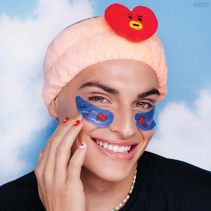 THE CREME SHOP BT21 "Smooth Moves!" TATA Hydrogel Under Eye Patches