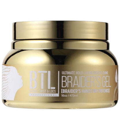 BTL Professional Braider's Gel - Braider's Hands Dry Defense