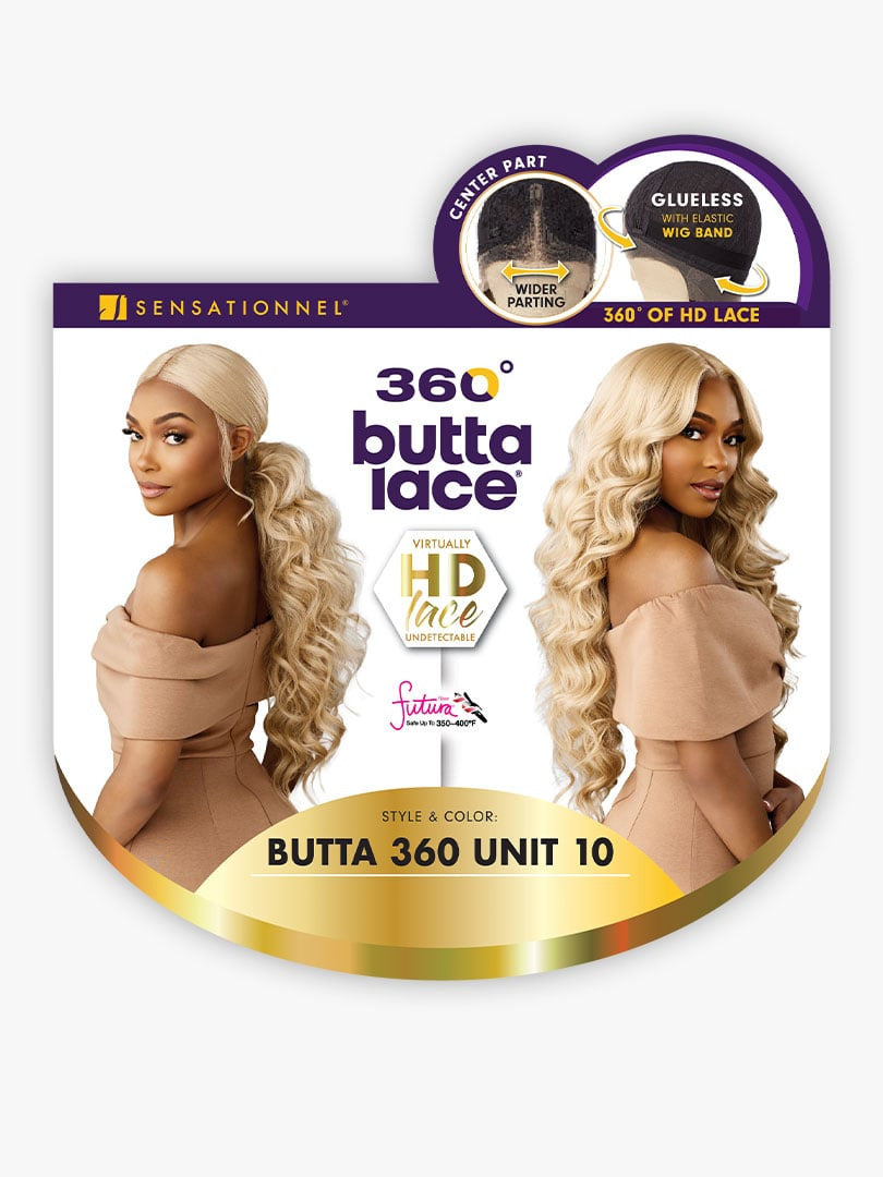SENSATIONNEL Butta Pre-Cut Synthetic HD Glueless Lace Wig - BUTTA 360 UNIT 10