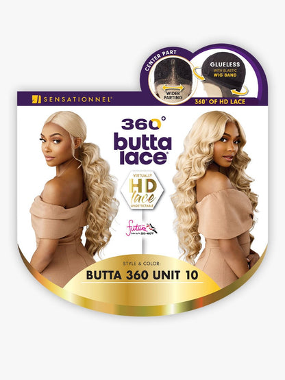 SENSATIONNEL Butta Pre-Cut Synthetic HD Glueless Lace Wig - BUTTA 360 UNIT 10