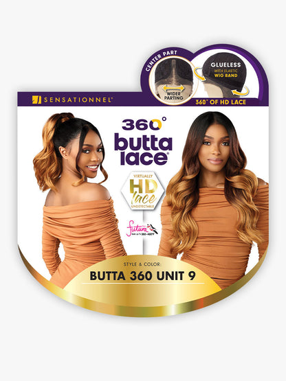 SENSATIONNEL Butta Pre-Cut Synthetic HD Glueless Lace Wig - BUTTA 360 UNIT 9