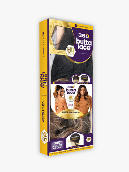 SENSATIONNEL Butta Pre-Cut Synthetic HD Glueless Lace Wig - BUTTA 360 UNIT 9