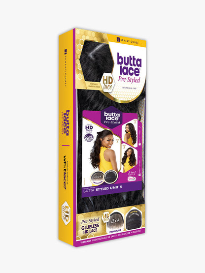 SENSATIONNEL Butta PRE-STYLED Synthetic HD Lace Wig - UNIT 5