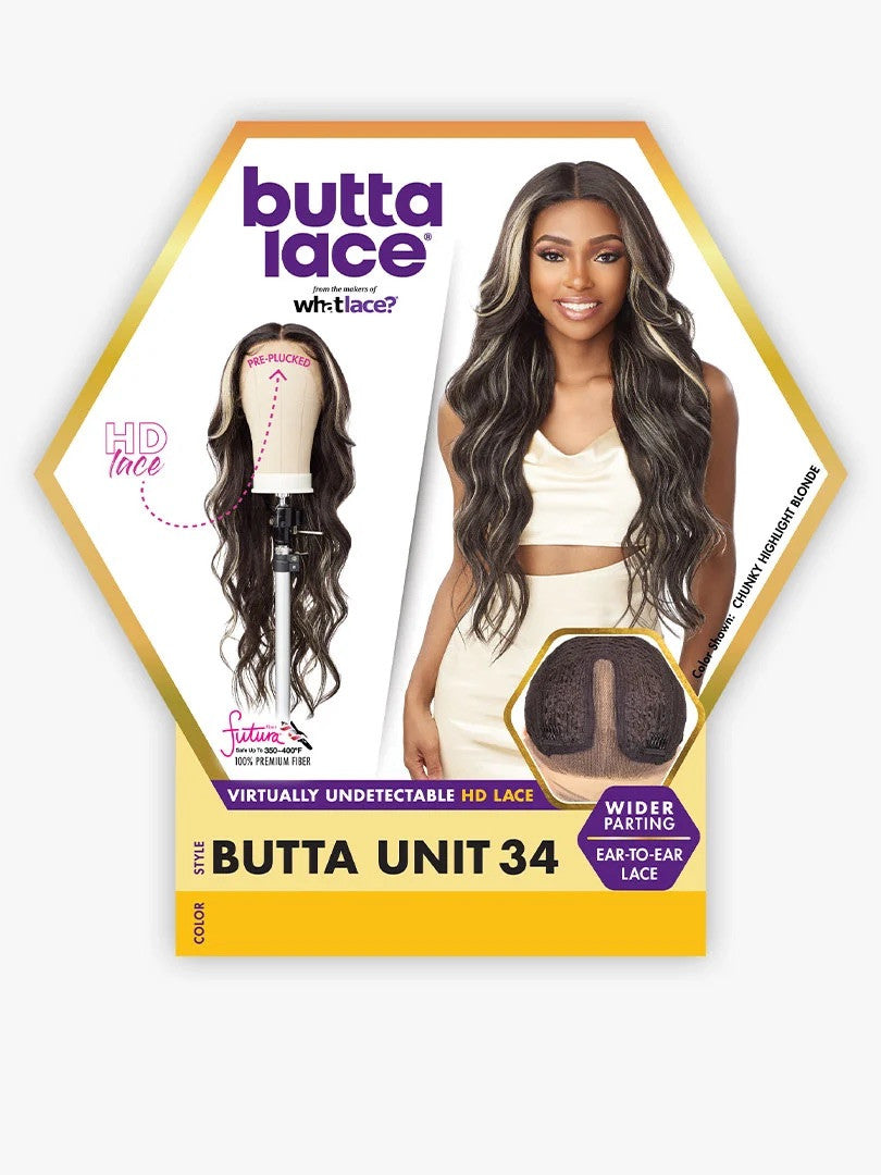 SENSATIONNEL Butta Lace Synthetic HD Lace Front Wig - BUTTA UNIT 34