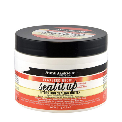 Aunt Jackie's Flaxseed Recipes Hydrating Sealing Butter
