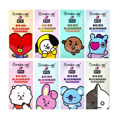 THE CREME SHOP Bye Bye Blackheads - Printed Pore Strips (Set of 16)