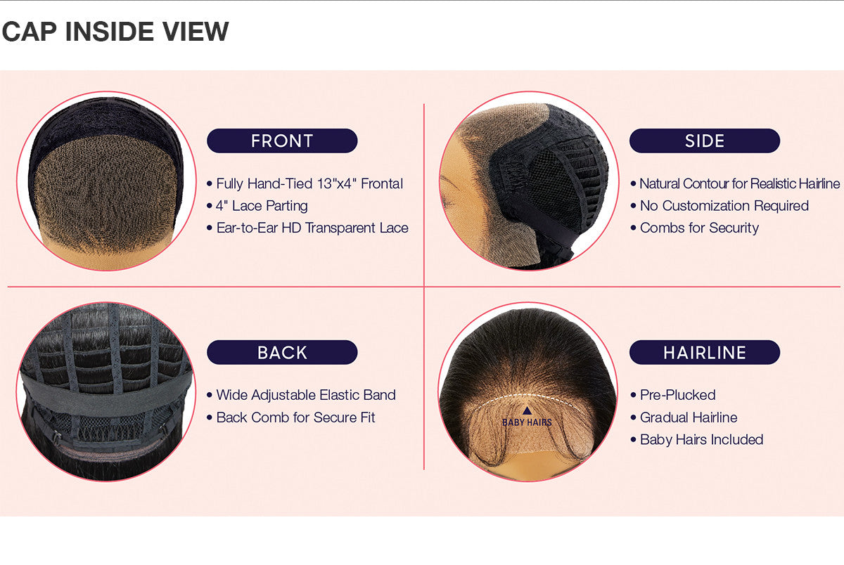 OUTRE Perfect Hairline Synthetic HD Lace Wig - JENISSE