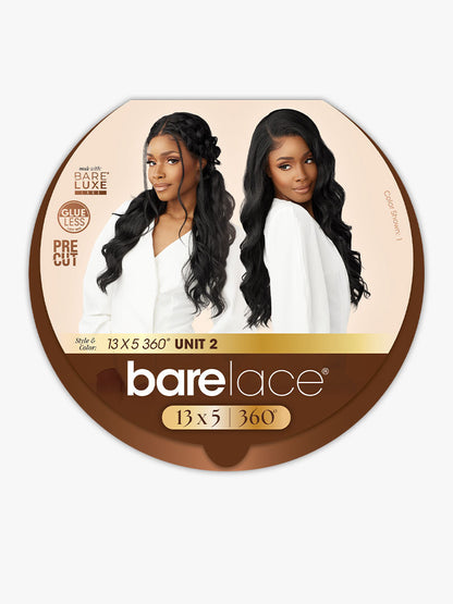 SENSATIONNEL Synthetic Bare Lace 13X5 Lace Front Wig - 360 UNIT 2