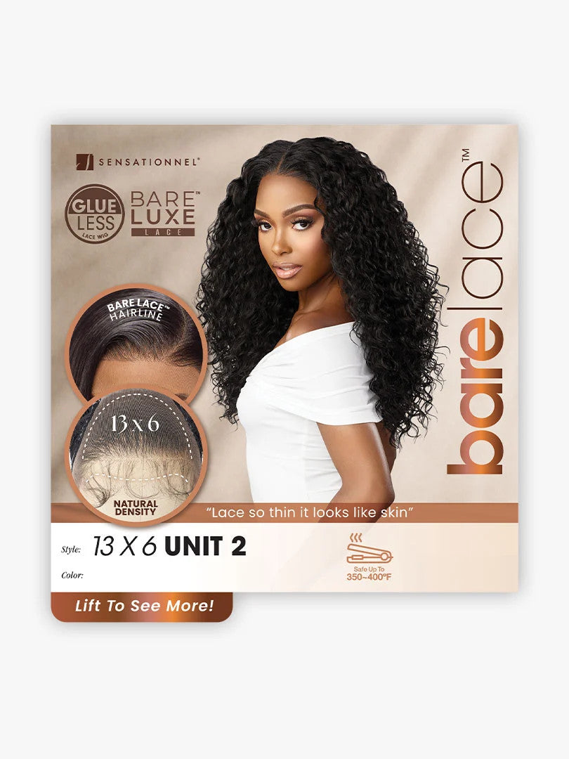 SENSATIONNEL Synthetic Bare Lace Front Wig - 13x6 UNIT 2