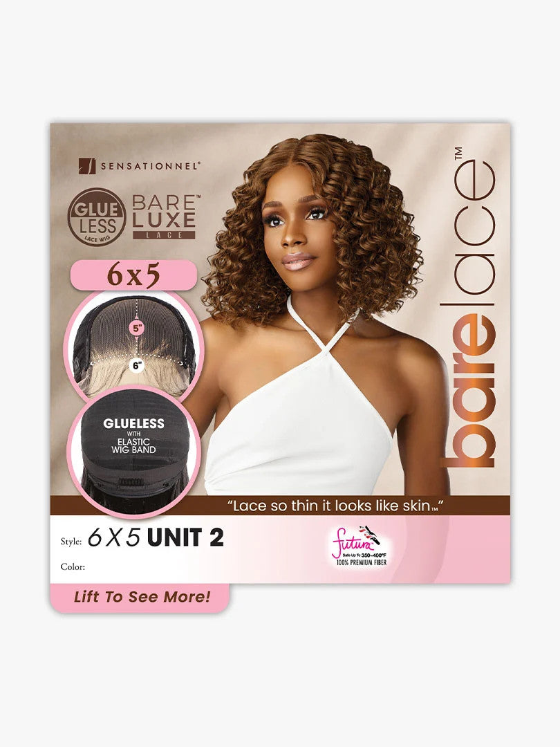 SENSATIONNEL Synthetic Bare Lace Front Wig - 6X5 UNIT 2