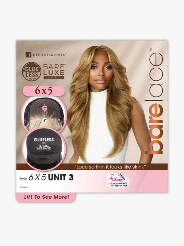 SENSATIONNEL Synthetic Bare Lace Front Wig - 6X5 UNIT 3