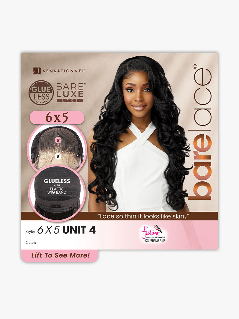 SENSATIONNEL Synthetic Bare Lace Front Wig - 6X5 UNIT 4