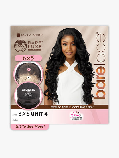 SENSATIONNEL Synthetic Bare Lace Front Wig - 6X5 UNIT 4