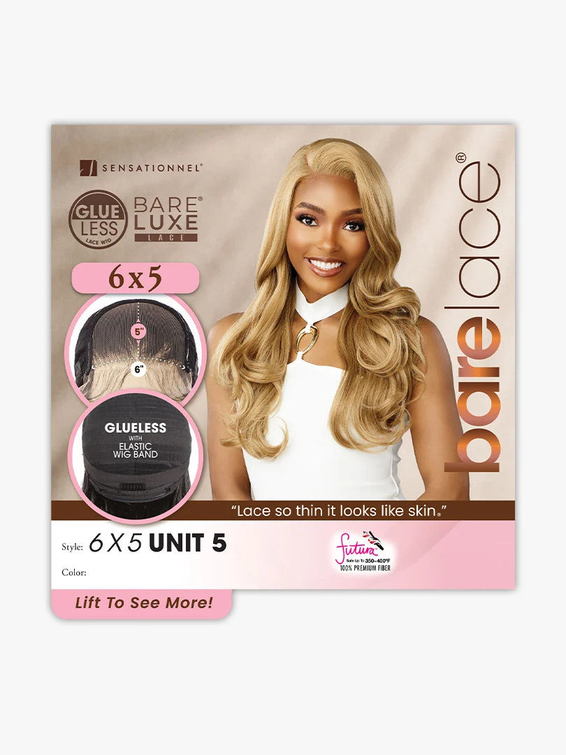 SENSATIONNEL Synthetic Bare Lace Front Wig - 6X5 UNIT 5