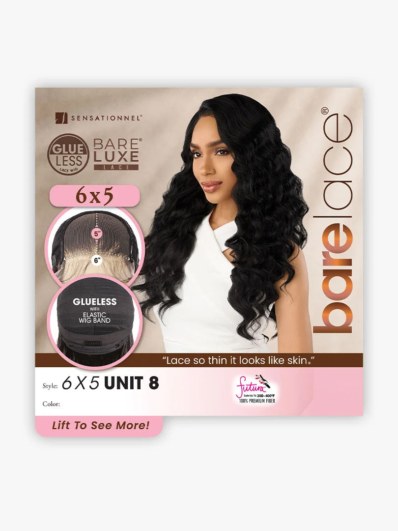 SENSATIONNEL Synthetic Bare Lace Front Wig - 6X5 UNIT 8