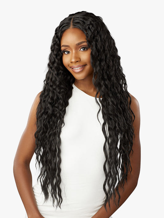 SENSATIONNEL Synthetic Bare Lace Full Lace Wig - UNIT 6