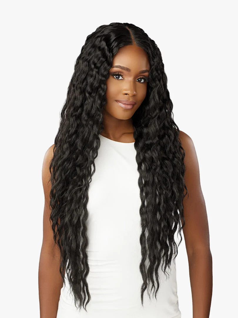 SENSATIONNEL Synthetic Bare Lace Full Lace Wig - UNIT 6