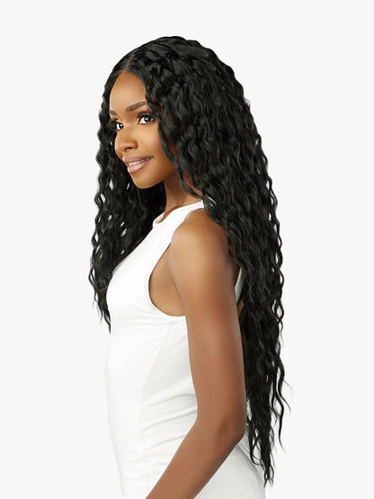 SENSATIONNEL Synthetic Bare Lace Full Lace Wig - UNIT 6
