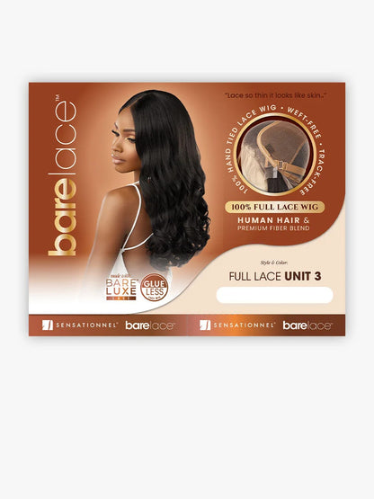 SENSATIONNEL Synthetic Bare Lace Full Lace Wig - UNIT 3