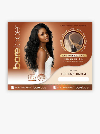 SENSATIONNEL Synthetic Bare Lace Full Lace Wig - UNIT 4