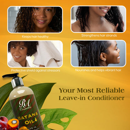 RA Cosmetics Batana Oil Leave In Conditioner (16oz)