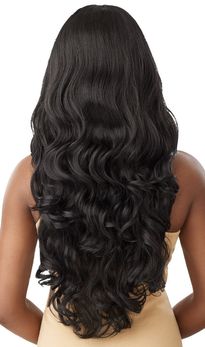 OUTRE Synthetic Batik 3 pcs (18" 20" 22") + 4×4 HD Lace Closure - BODY WAVE