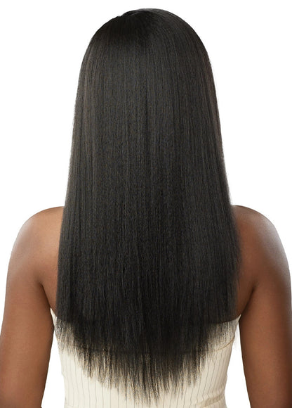 OUTRE Human Hair Premium Blend Big Beautiful Clip-In 9PCS - NATURAL YAKI 18"