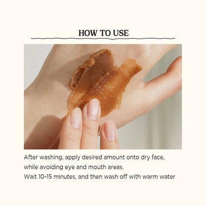 [SKINFOOD] Black Sugar Mask Wash Off (4.05 oz)