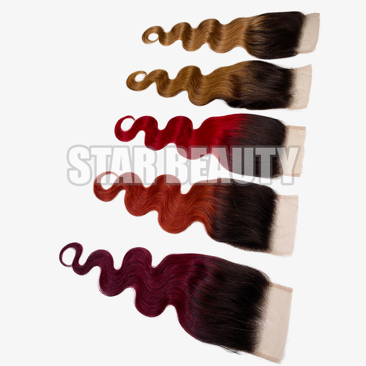 BOMB HAIR 4X4 Lace Closure - Body Wave (10"- 18")