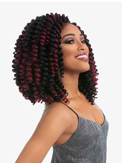 SENSATIONNEL 3X Pre-Looped Crochet Hair - Bounce Twist 8"