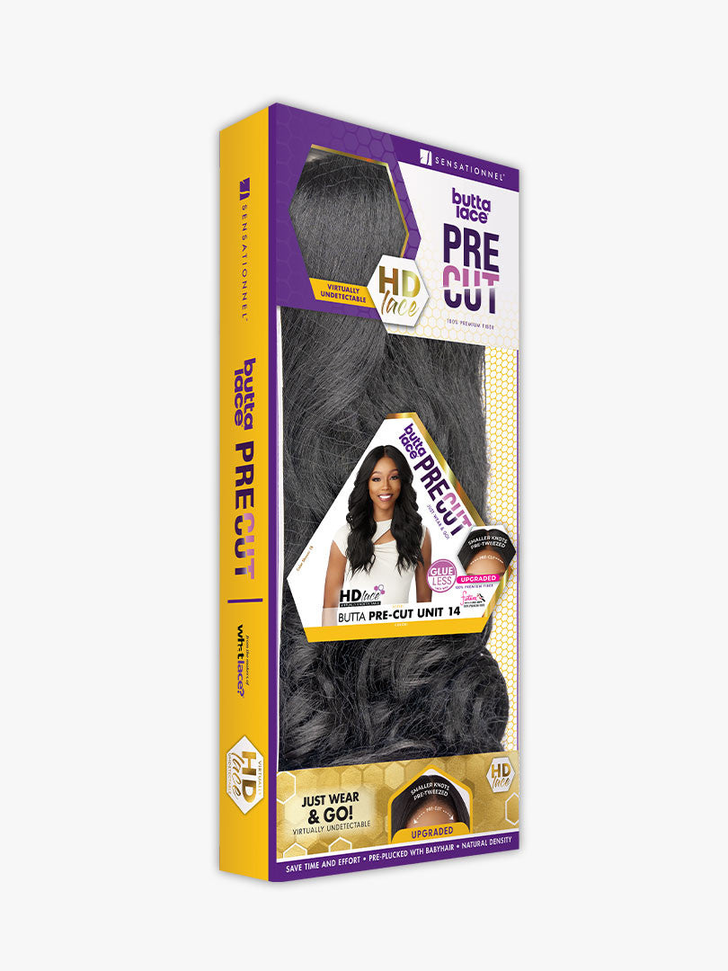 SENSATIONNEL Butta Pre-Cut Synthetic HD Glueless Lace Wig - BUTTA PRE CUT UNIT 14