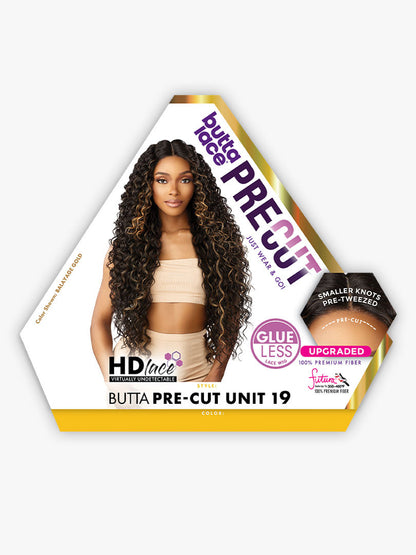 SENSATIONNEL Synthetic HD Glueless Lace Wig - BUTTA PRE CUT UNIT 19