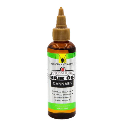 African Anti Aging  Premium Hair Oil - Cannabis