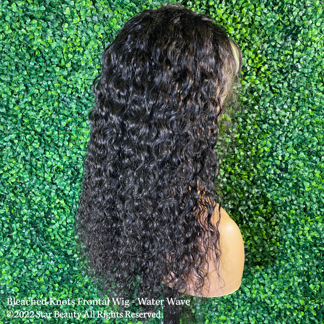 Cap It On 13X4 Bleached Knots Frontal Wig 100% Virgin Hair - Water Wave