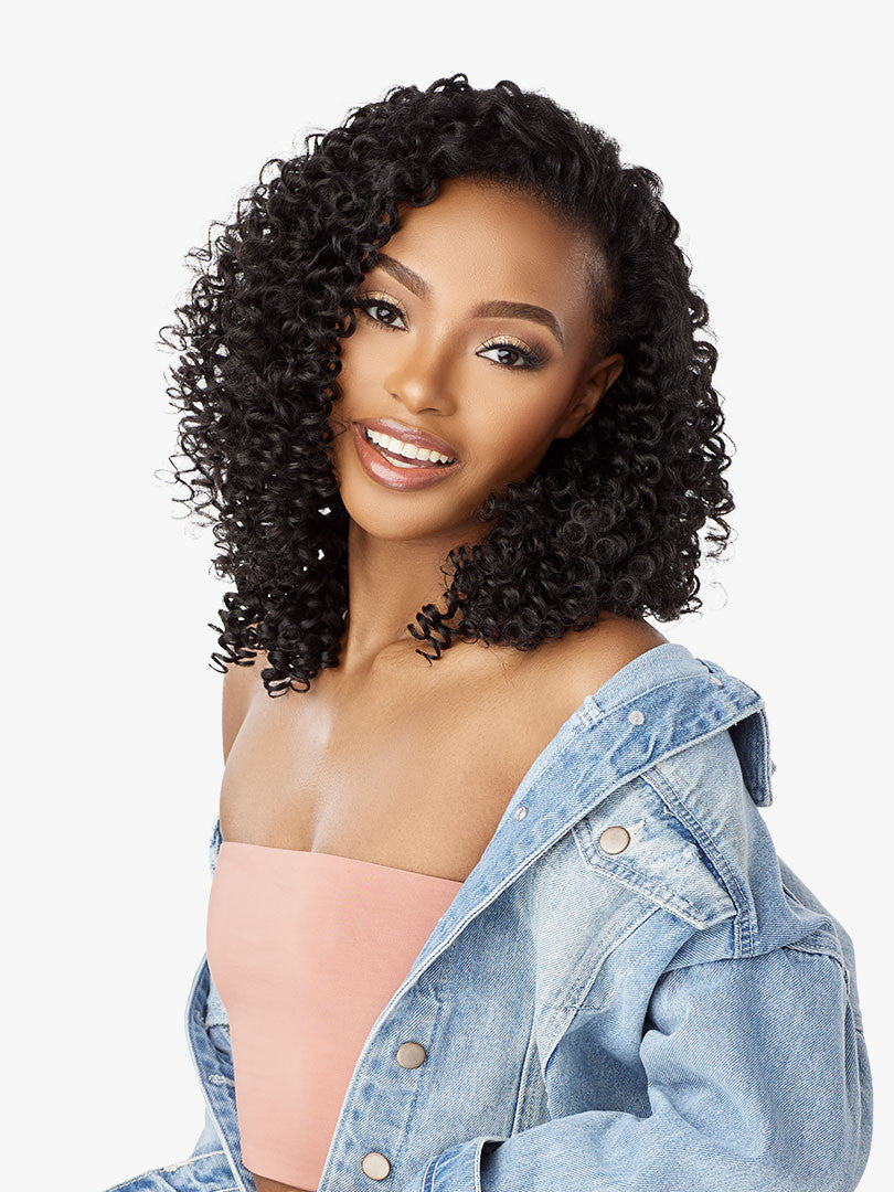 SENSATIONNEL 9CS Textured Clip-In CURL CRUSHER 10″