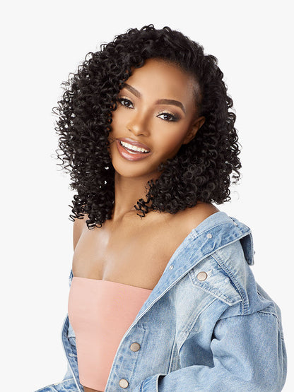SENSATIONNEL 9CS Textured Clip-In CURL CRUSHER 10″