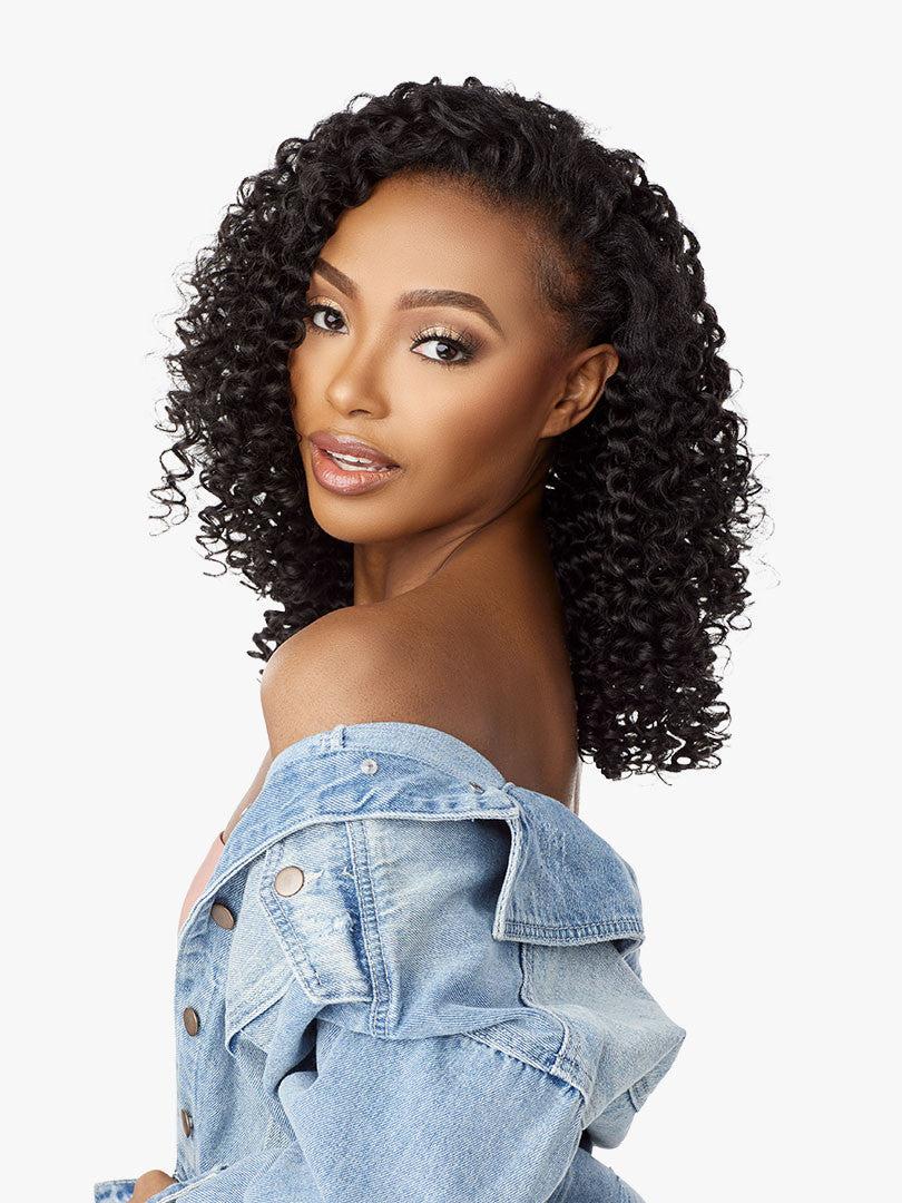 SENSATIONNEL 9CS Textured Clip-In CURL CRUSHER 10″