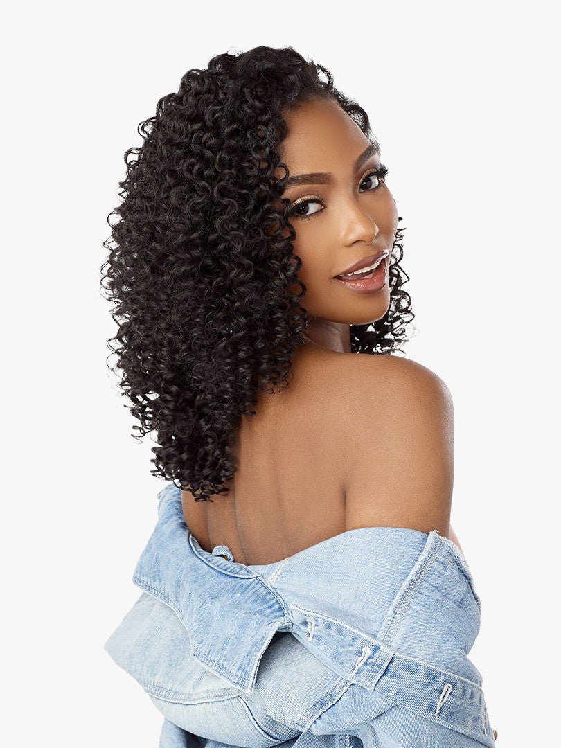 SENSATIONNEL 9CS Textured Clip-In CURL CRUSHER 10″