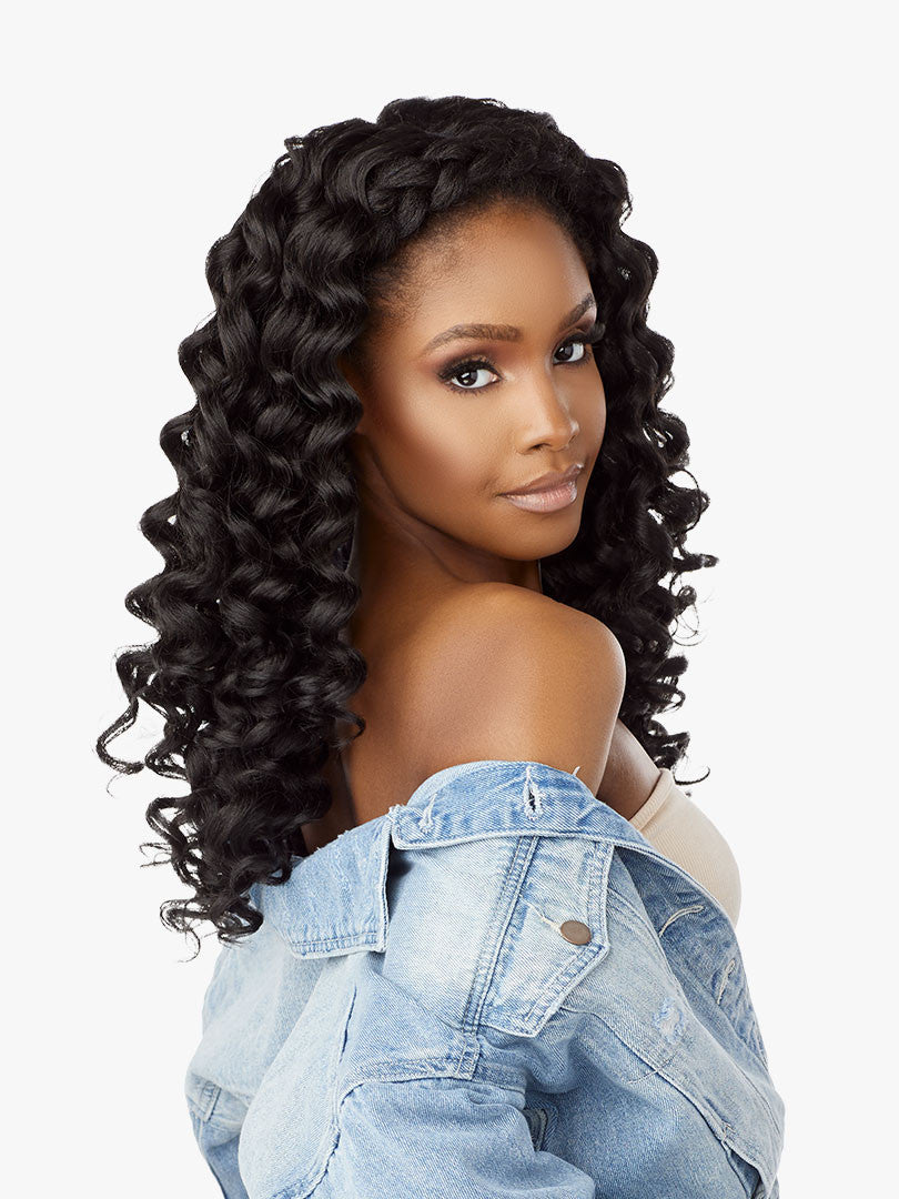 SENSATIONNEL 9CS Textured Clip-In WILD ONE 14″